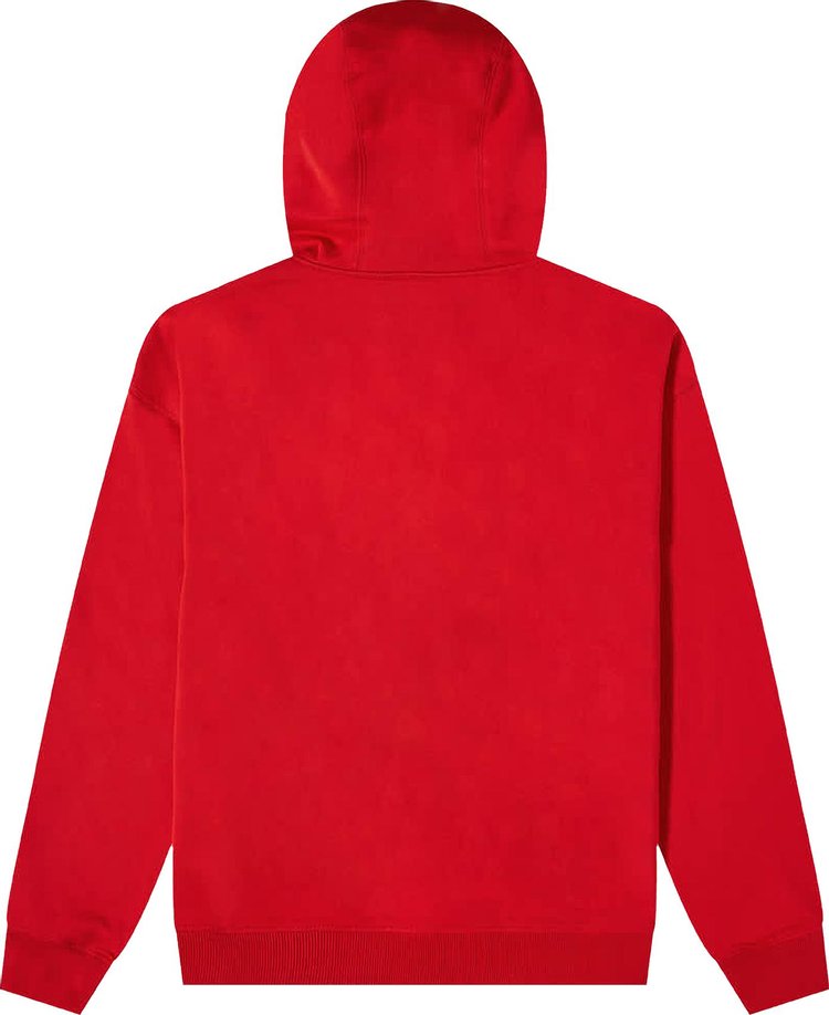 Versace Zip Up Hoodie Red