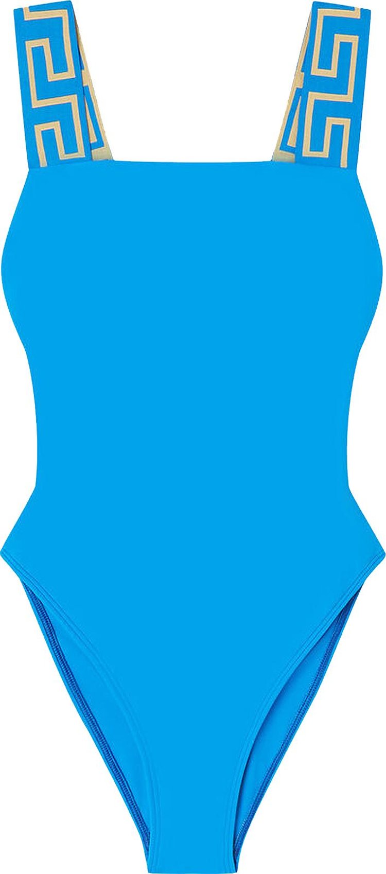 Greca Border One-Piece Swimsuit