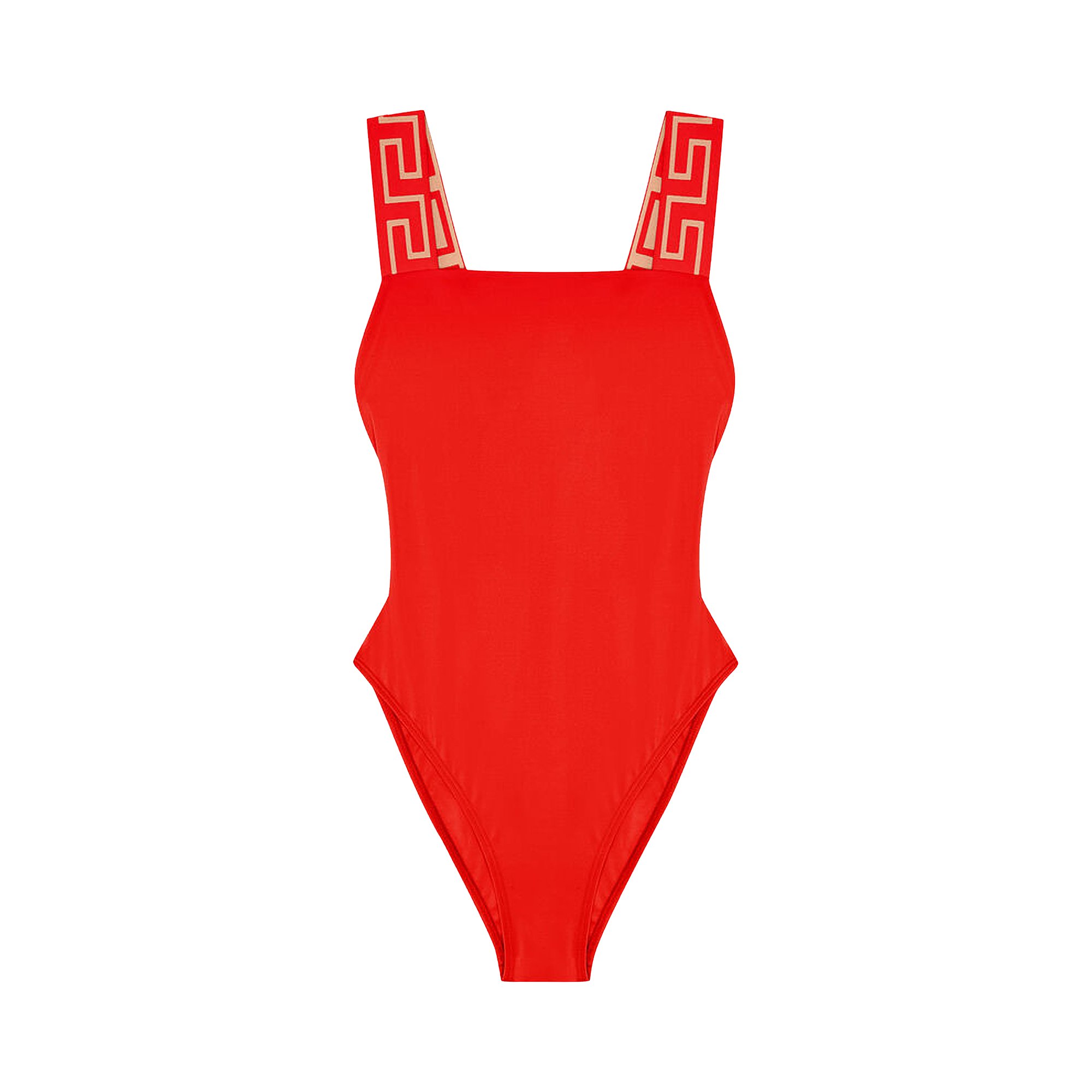 versace red swimsuit