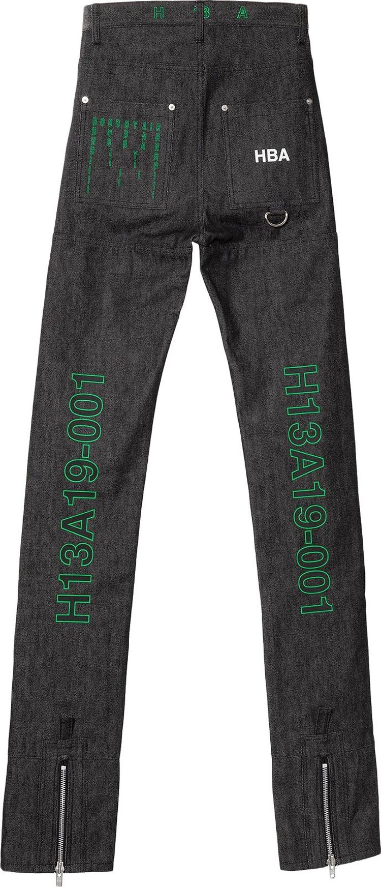 Hood By Air Raw Denim Pant 1 Black