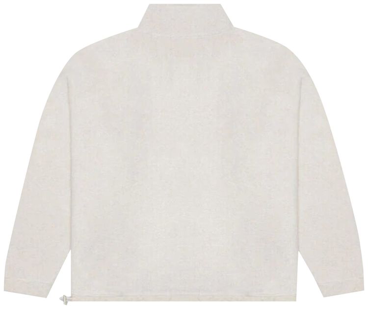 Fear of God Essentials Polar Fleece Half Zip Pullover Oatmeal