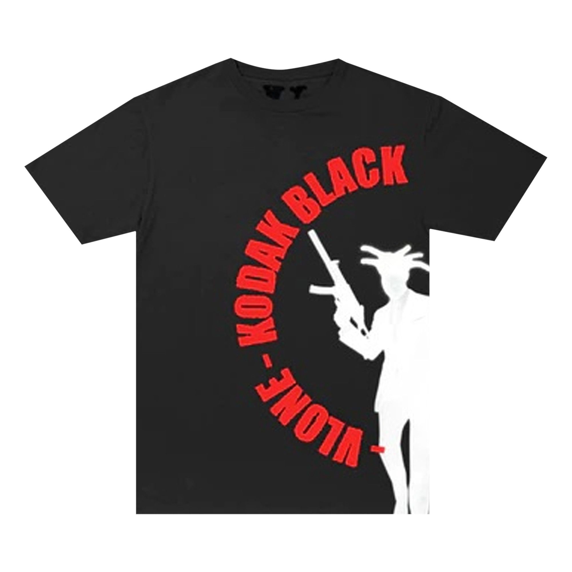 Buy Vlone x Kodak Black Vulture T-Shirt 'Black' - 1020 1SS210103XKBV BLAC |  GOAT