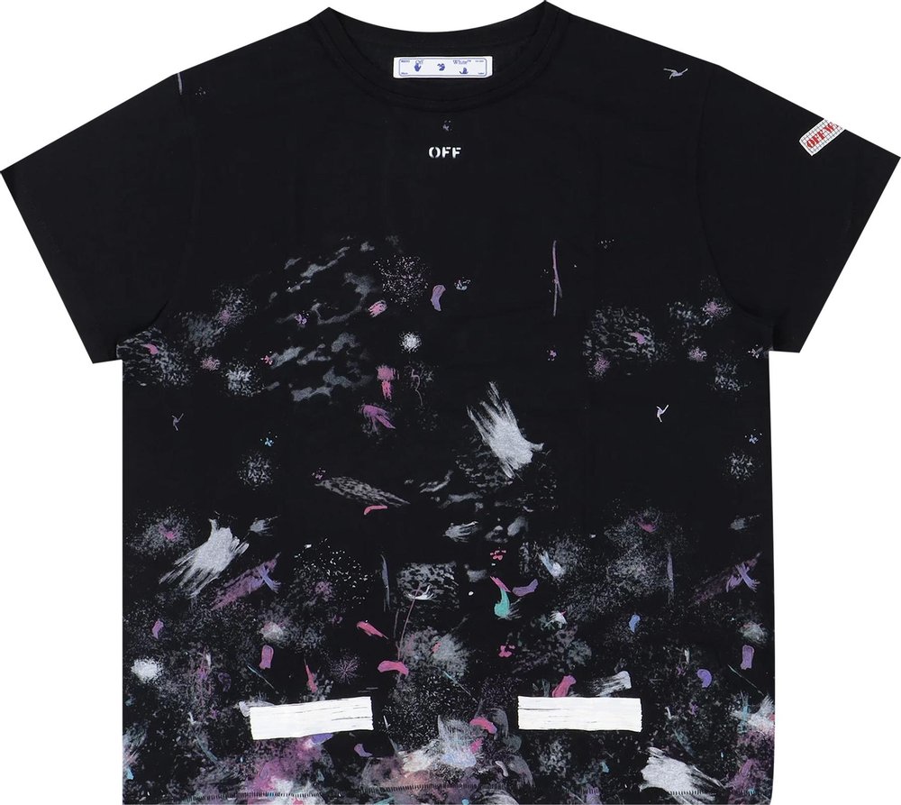Buy Off-White Seeing Things Washed T-Shirt 'Black ...