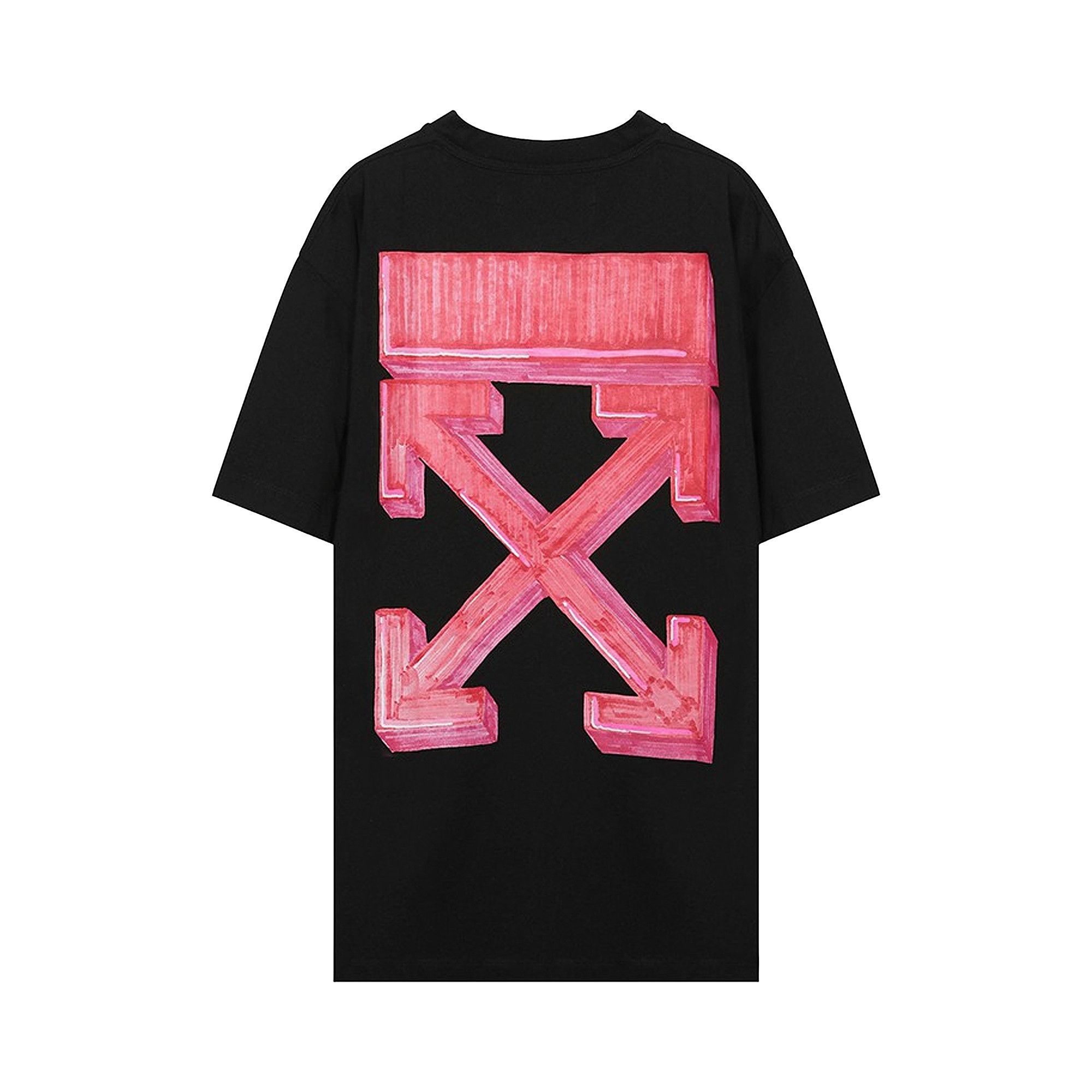Size xl Off White Back Arrows Sketch Oversize T Shirt Black