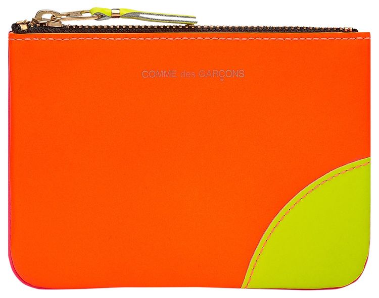 Comme des Garcons Super Fluo Wallet Orange
