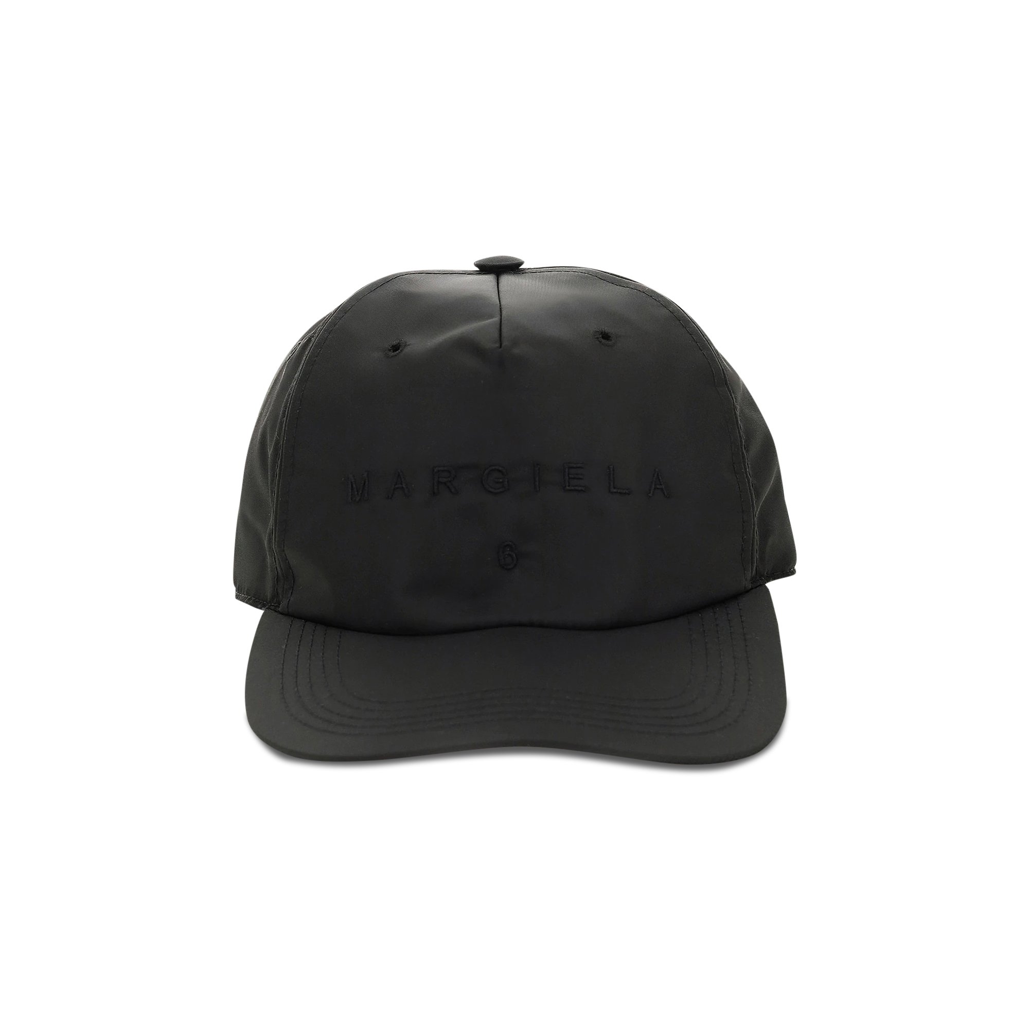 MM6 Maison Margiela Logo Cap 'Black' | GOAT