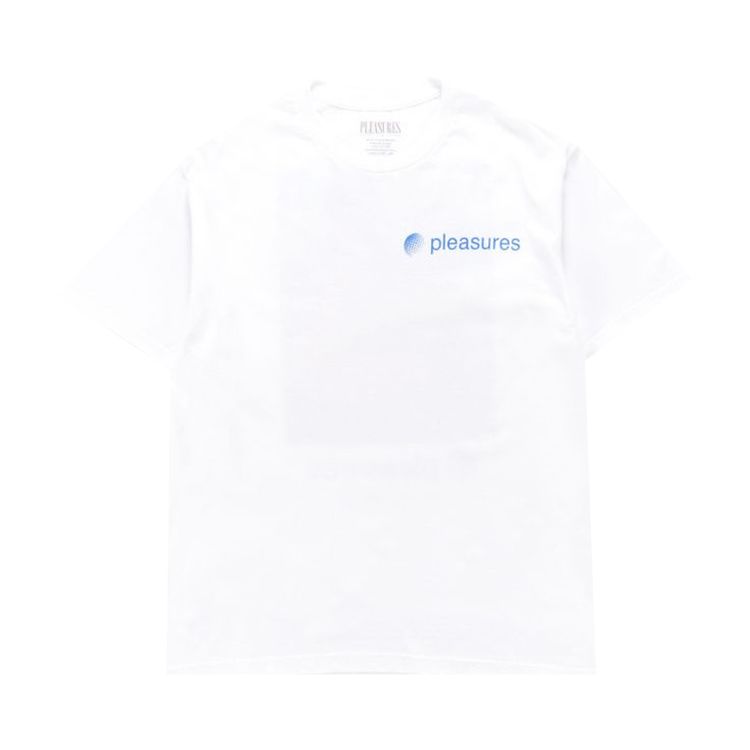 Pleasures Communication T Shirt White