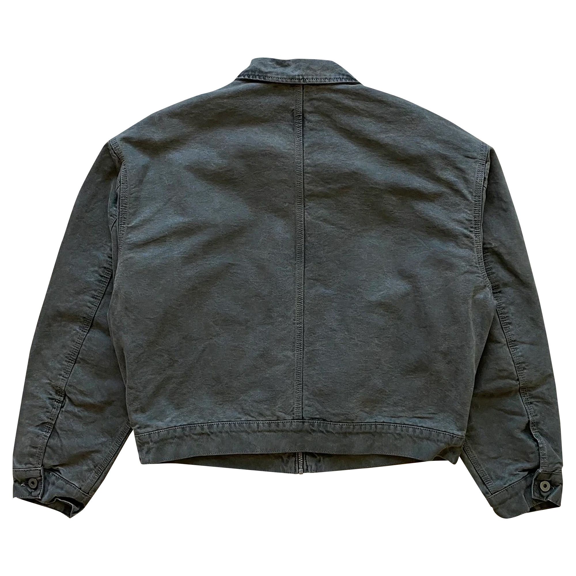 Buy Yeezy Season 6 Canvas Work Jacket Black 0071 1SS180308S6CW BLAC GOAT UK