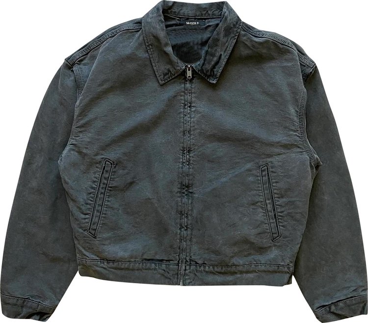 Buy Yeezy Season 6 Canvas Work Jacket 'Black' - 0071 1SS180308S6CW BLAC GOAT