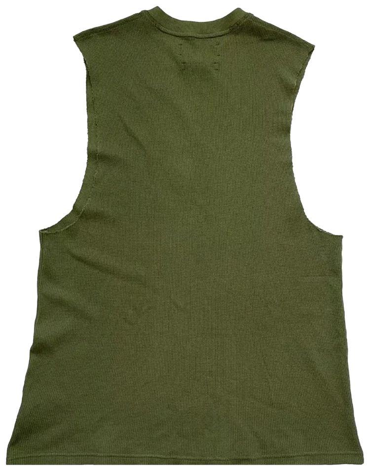 Yeezy Season 1 Sleeveless Shirt Army Green