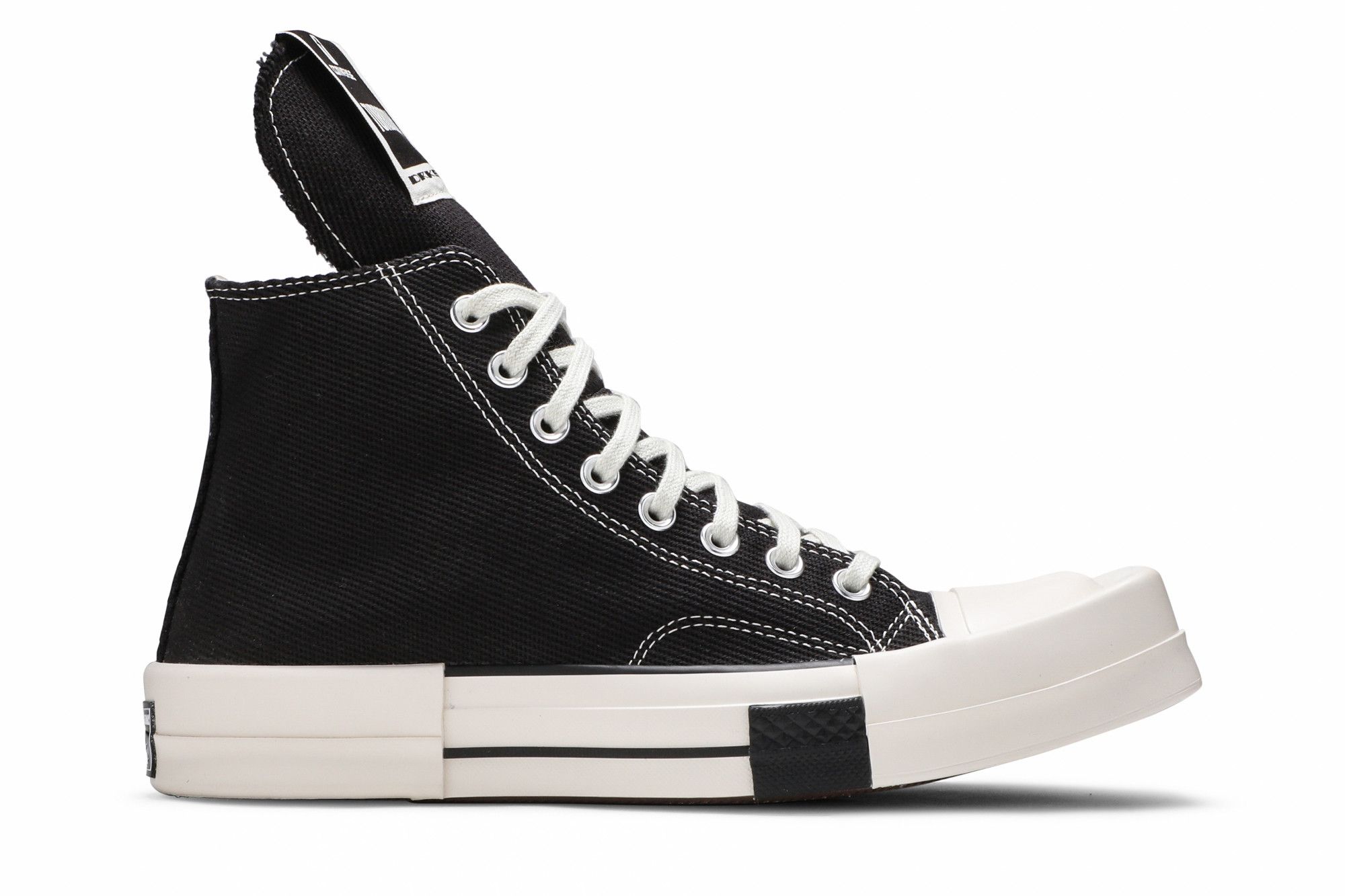 Buy Rick Owens x TURBODRK Chuck 70 High 'Black' - 172344C | GOAT