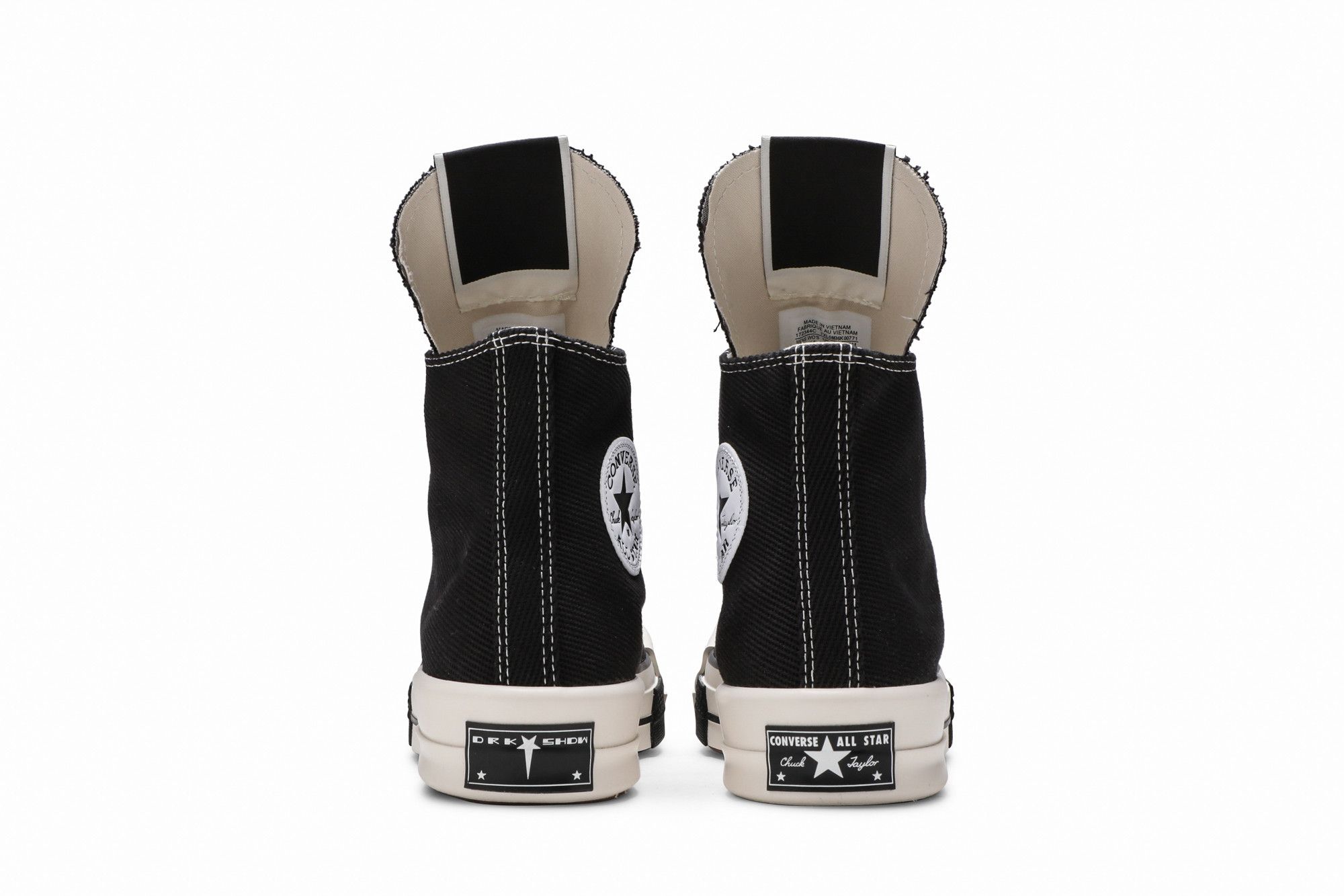 Buy Rick Owens x Converse TURBODRK Chuck 70 High 'Black' - 172344C