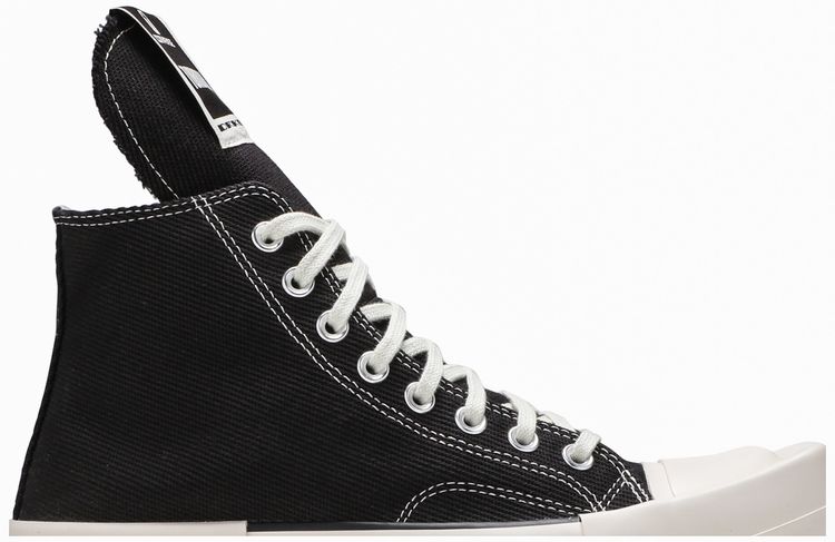 Rick Owens x Converse TURBODRK Chuck 70 High Black