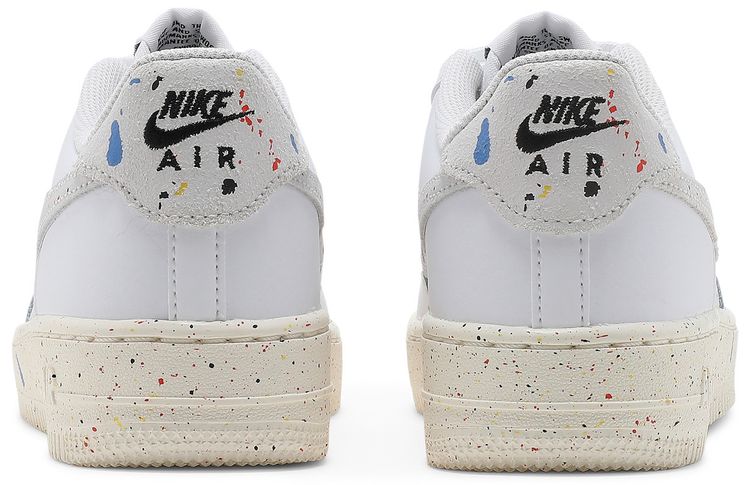 Nike Air Force 1 LV8 3 GS Paint Splatter   White