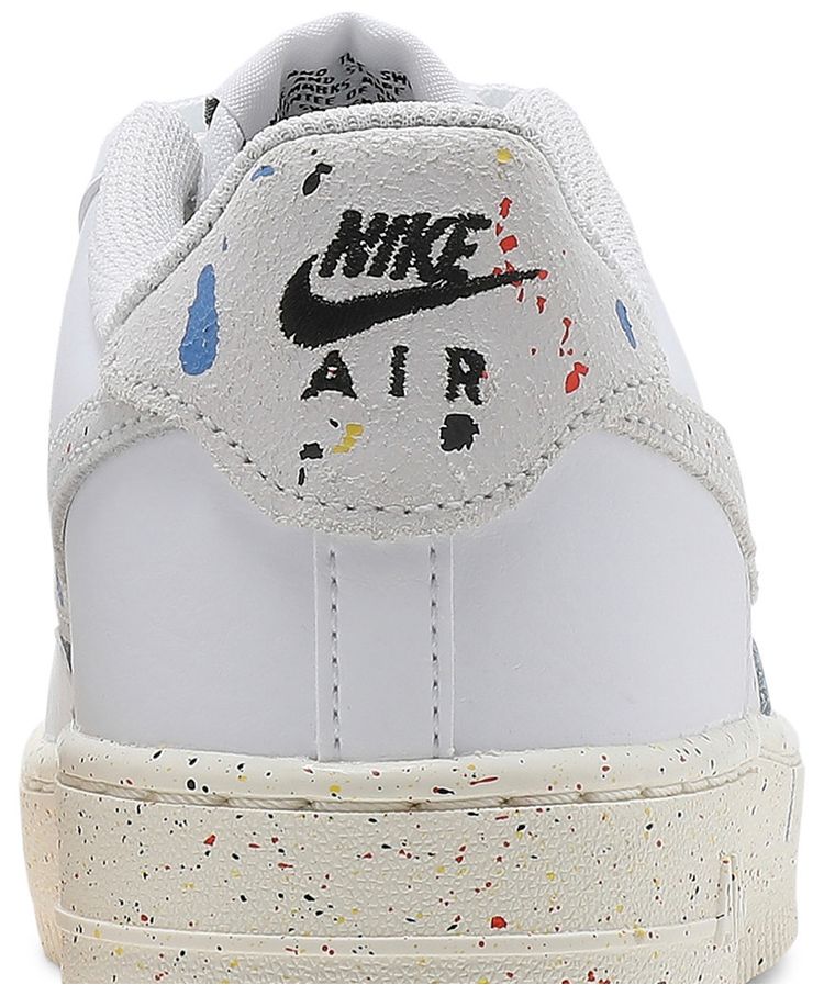 Nike Air Force 1 LV8 3 GS Paint Splatter   White