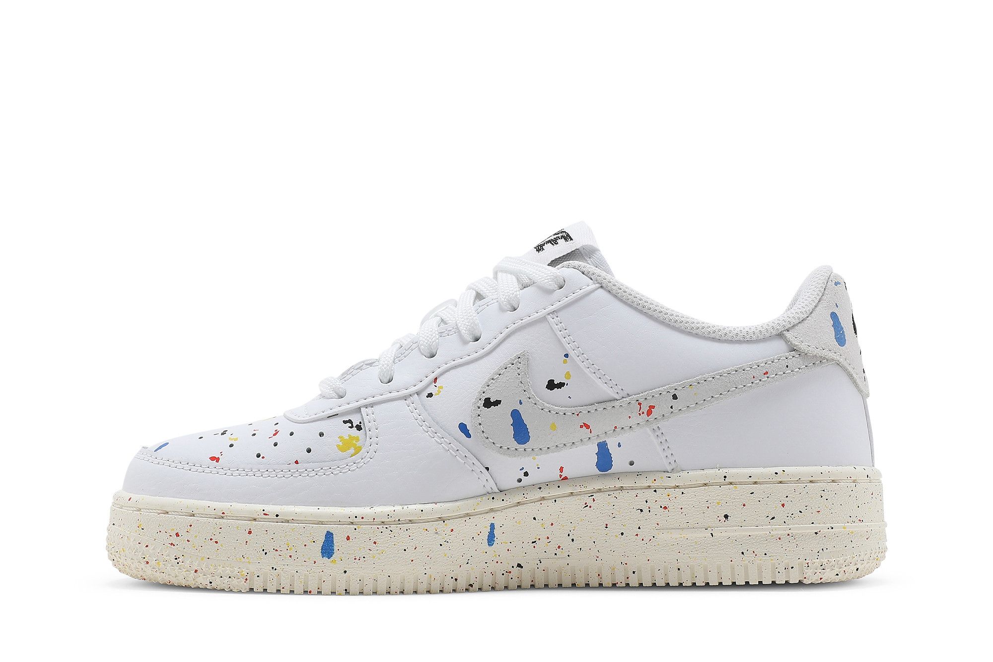 Buy Air Force 1 LV8 3 GS 'Paint Splatter - White' - DJ2598