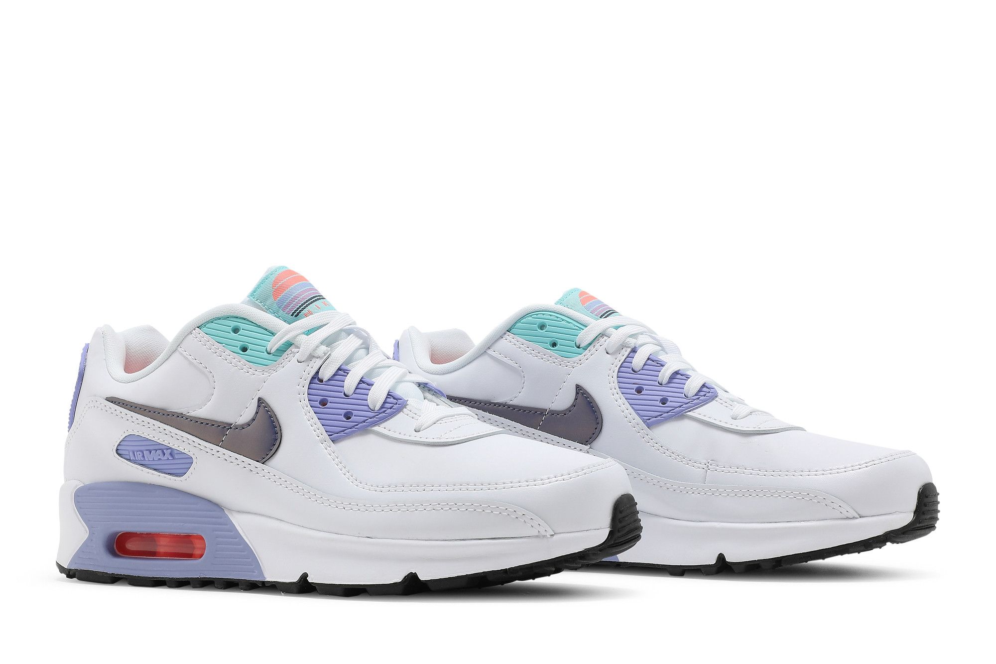 Buy Nike Air Max 90 SE 2 GS 'White Dark Purple Dust' - CZ4500 100