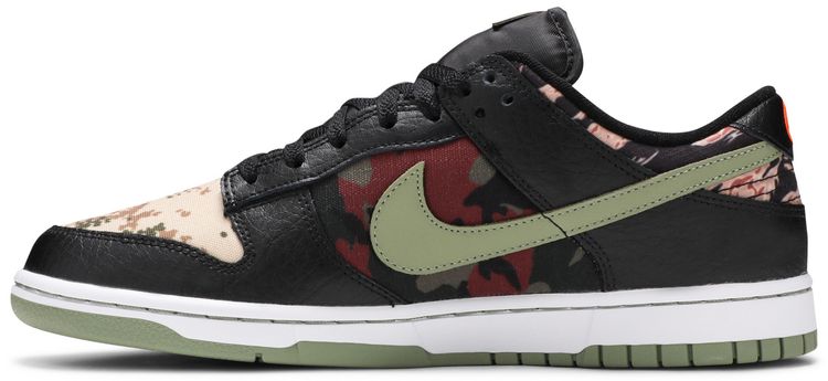 Nike Dunk Low SE Black Multi Camo