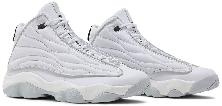 Air Jordan Pro Strong White Metallic Platinum
