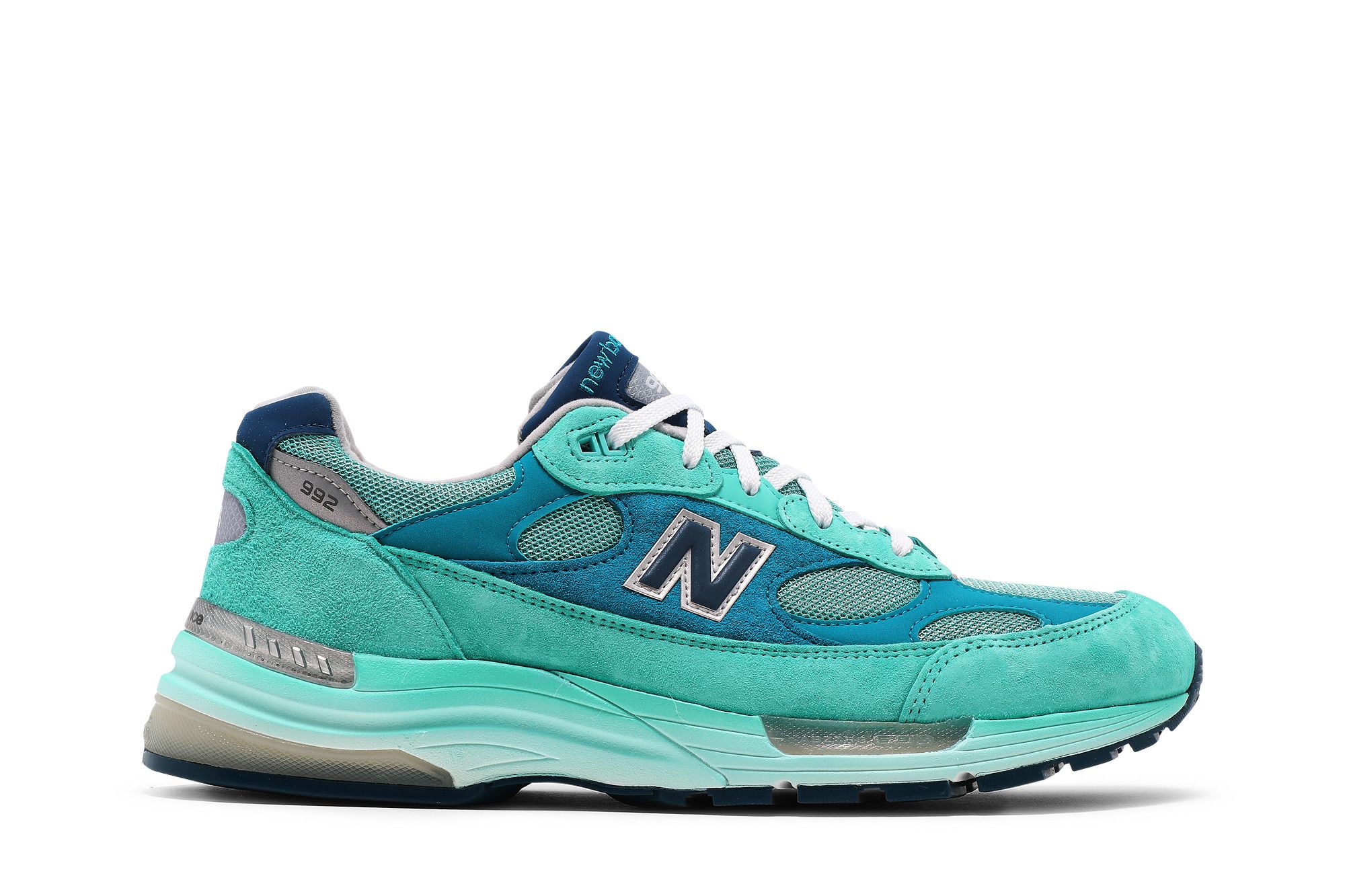 New balance 992 femme bleu on sale