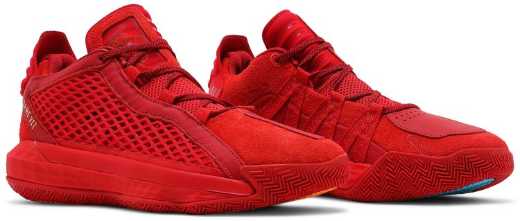 Adidas Dame 6 Leather Scarlet