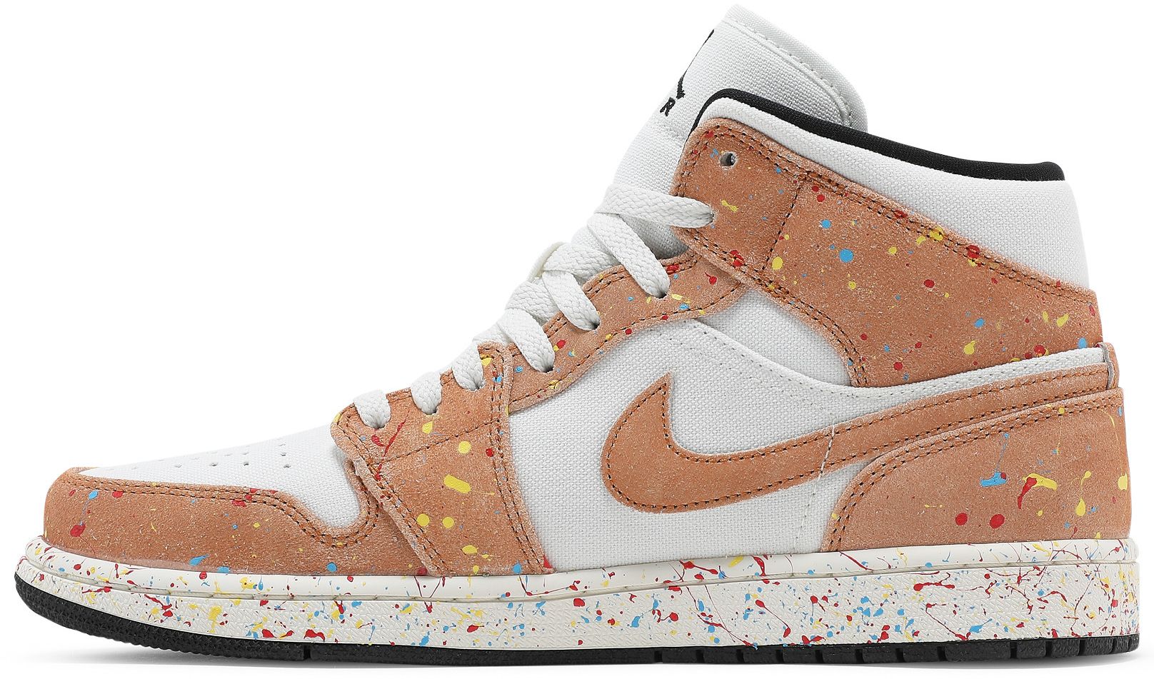 jordan 1 blue paint splatter