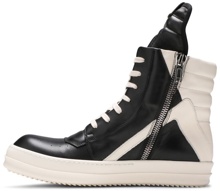 Rick Owens Geobasket Black Milk