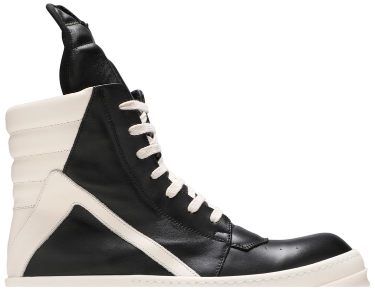 Rick Owens Geobasket Black Milk