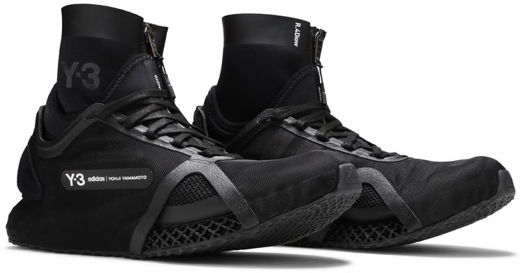Adidas Y 3 Runner 4D IOW High Black