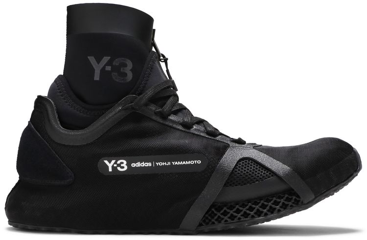 Adidas Y 3 Runner 4D IOW High Black