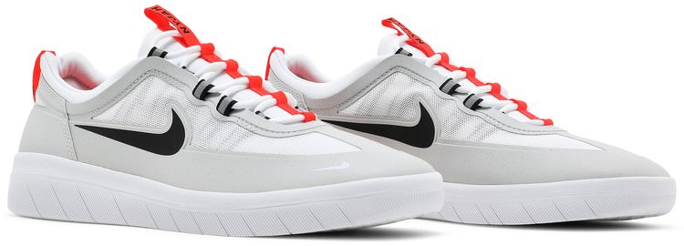 Nike Nyjah Free 2 SB Neutral Grey Bright Crimson