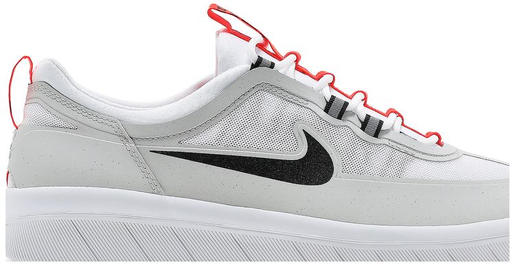Nike Nyjah Free 2 SB Neutral Grey Bright Crimson
