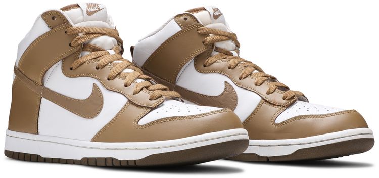 Nike Dunk High Ostrich Swoosh Pack   Brown Kelp