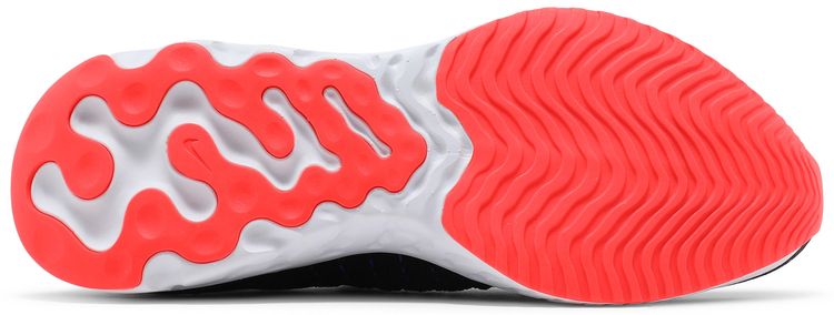 Nike React Phantom Run Flyknit 2 Black Bright Crimson