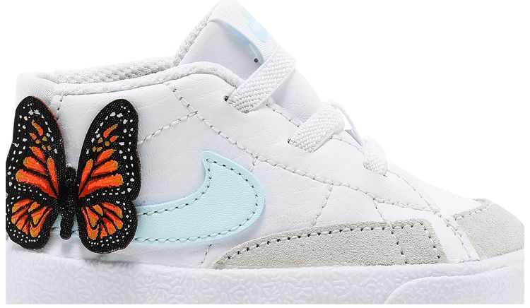 Nike Blazer Mid SE CB White Orange Butterfly