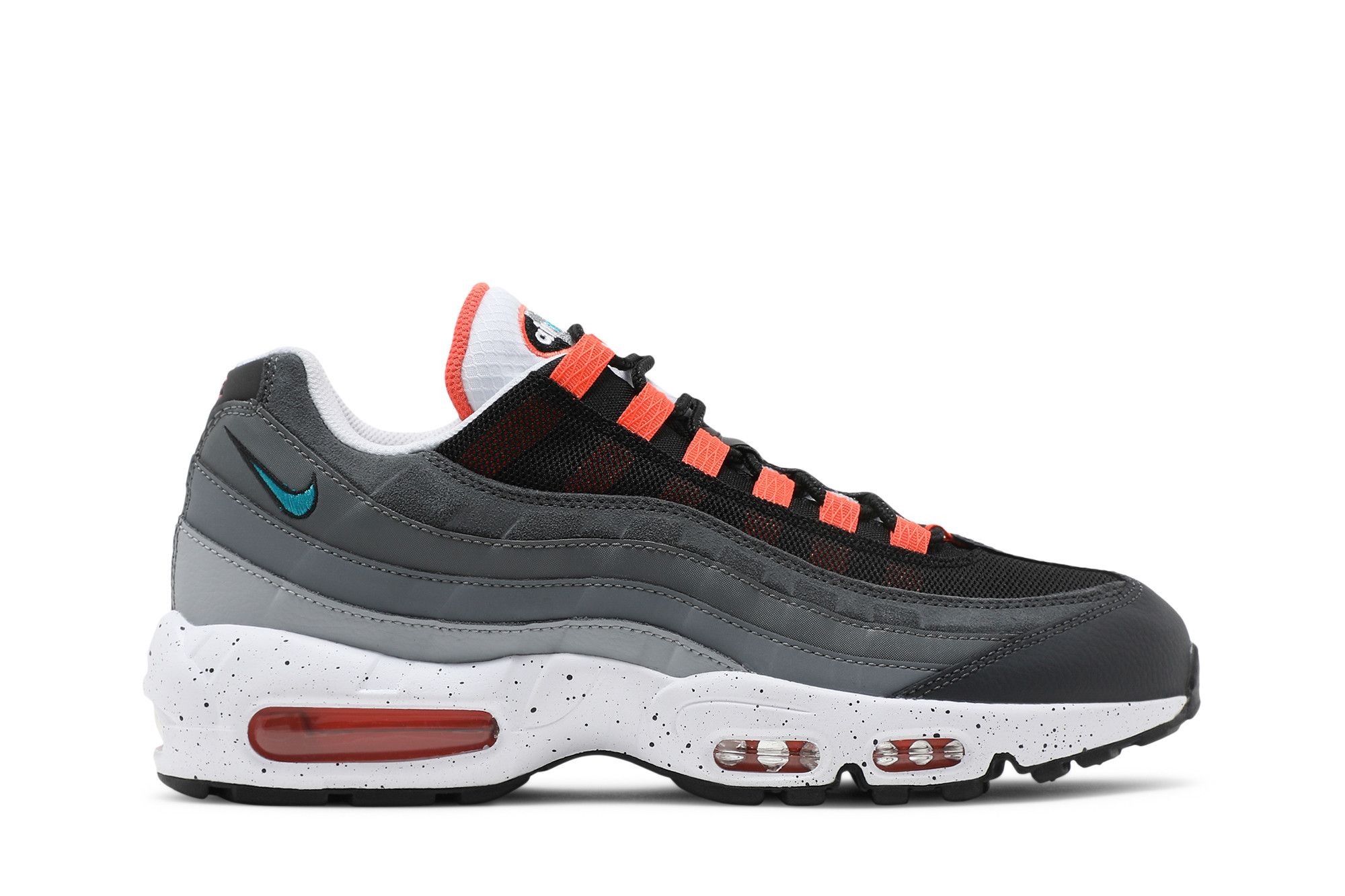 Nike air max discount black and white speckled