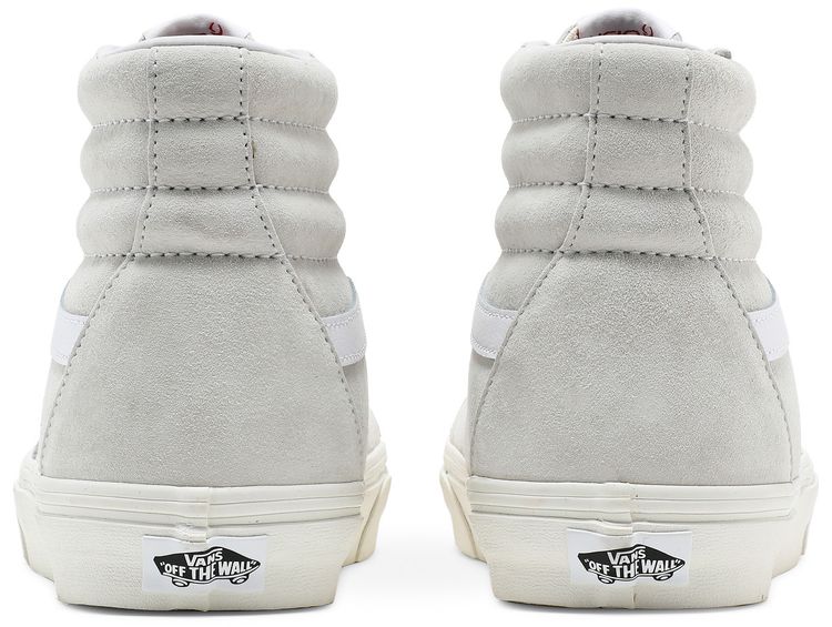 Vans Sk8 Hi Pig Suede   Marshmallow