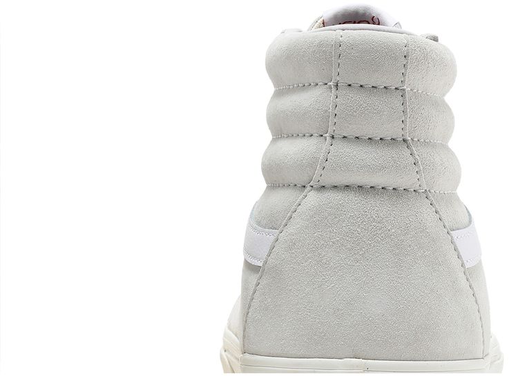 Vans Sk8 Hi Pig Suede   Marshmallow