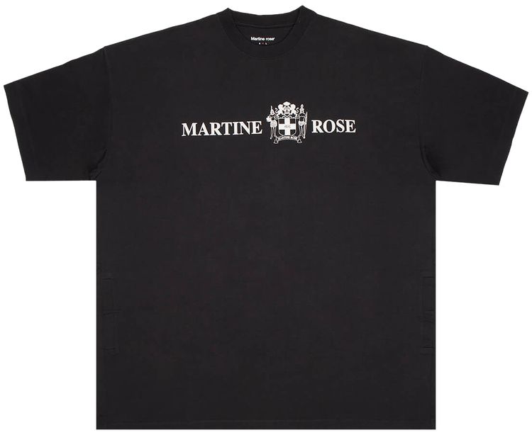 Martine Rose Oversized Quiet Riot T Shirt Black