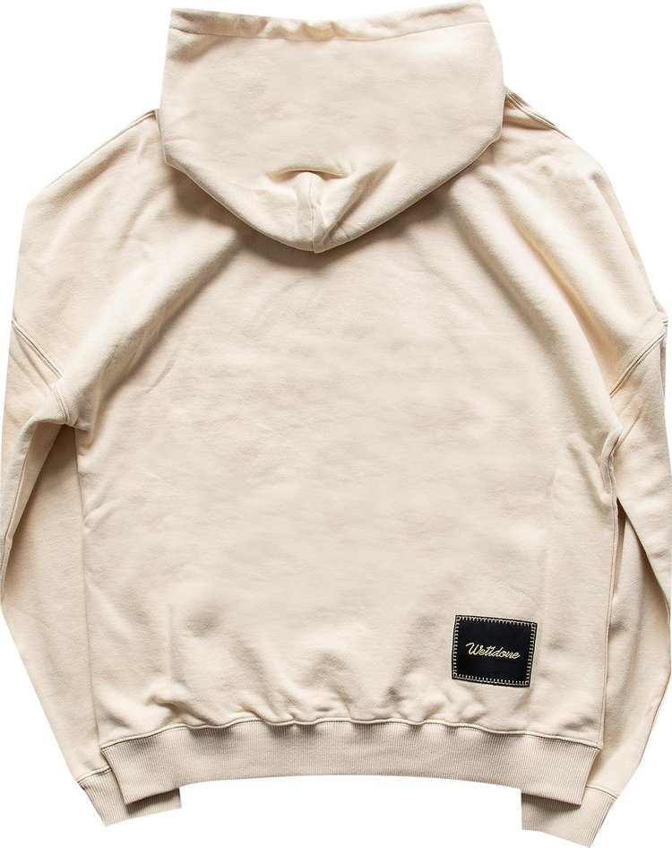 We11done Graffiti V2 Hoodie Beige