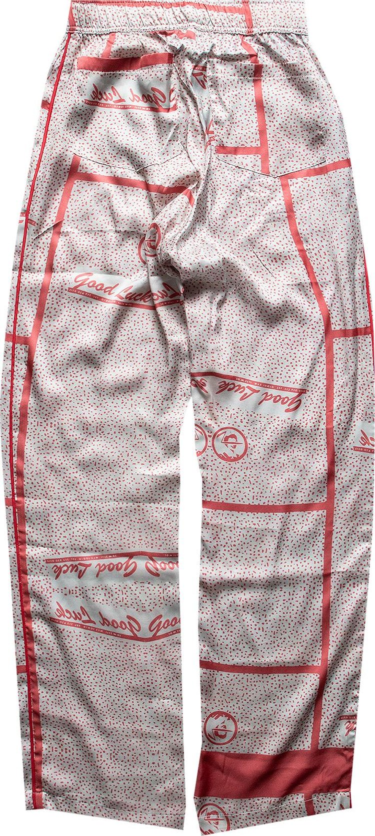 Mr Saturday Good Luck Lounge Pant PinkRed