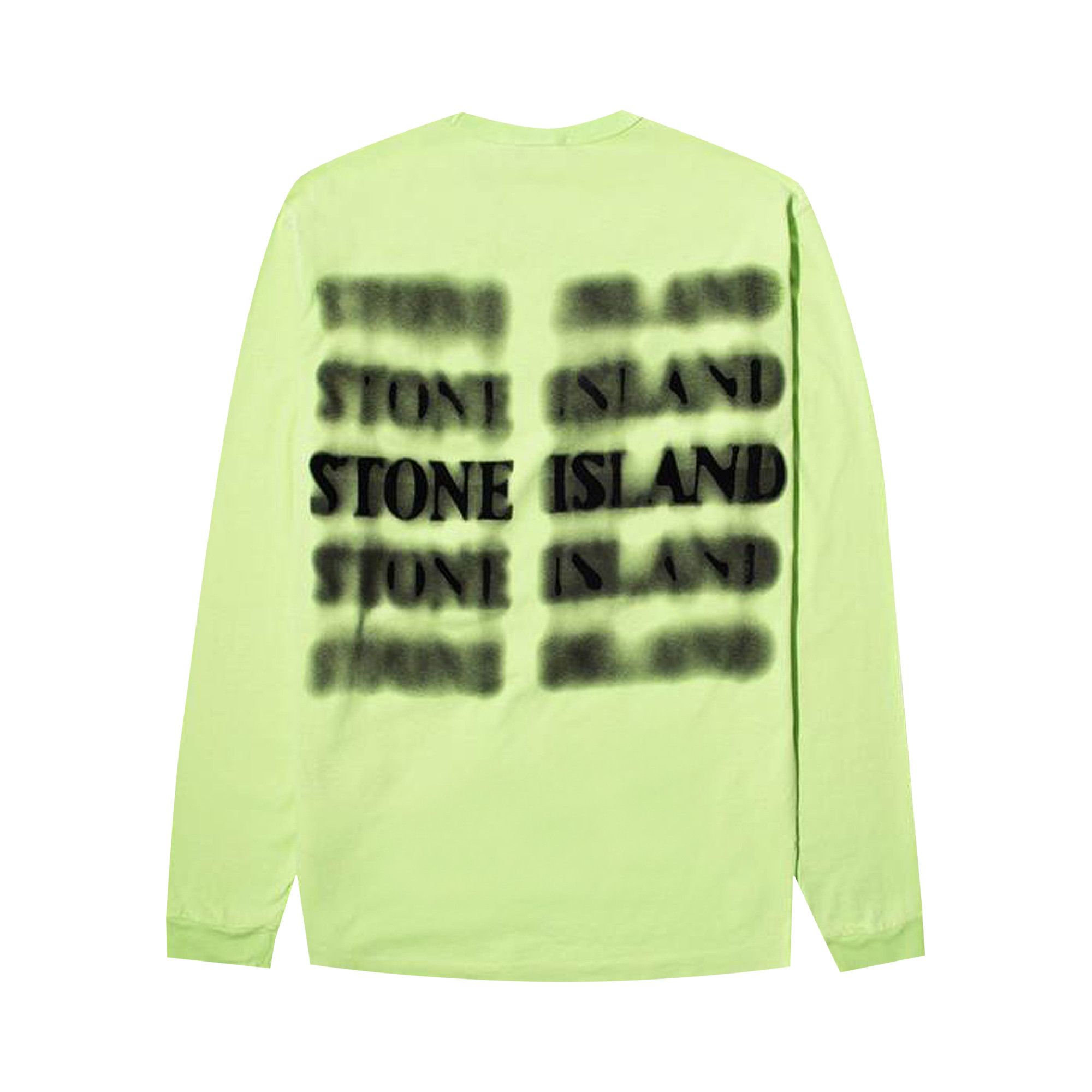 Buy Stone Island Graphic Five Long Sleeve T Shirt Pistachio Green 711523484 V0051 GOAT UK