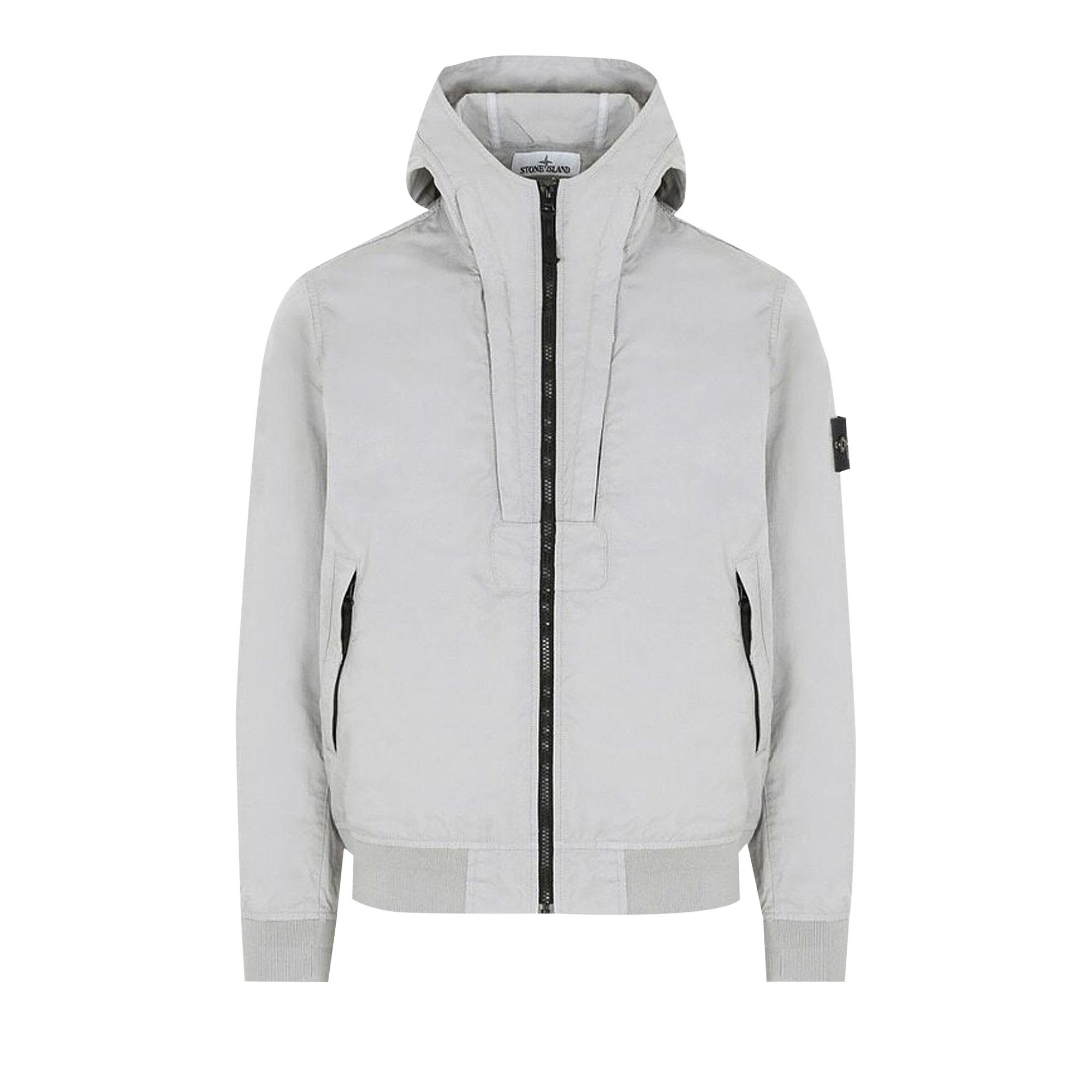 STONE ｜HOOD/ZIP-UP (61054 Gauzed Cotton Nylon Fle Buy Black 100% Cotton Lightweight Zip Up Hoodie from Next USA