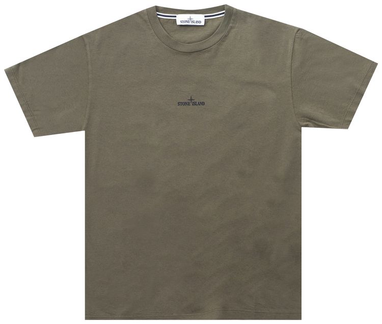 Stone Island Short Sleeve T Shirt Olive