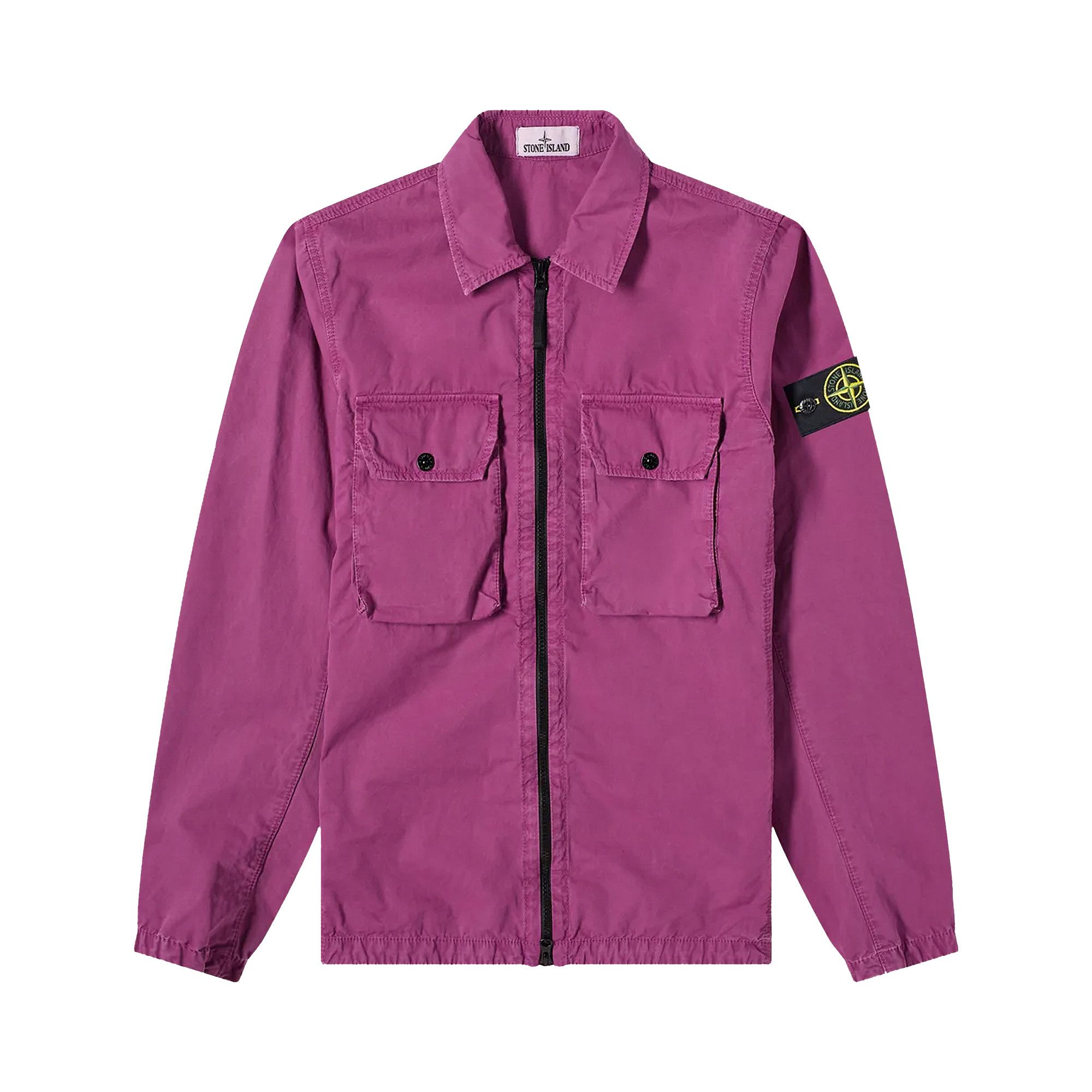 Stone island sale overshirt rose