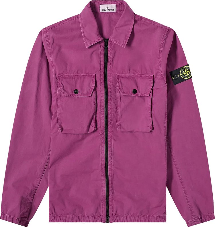 Buy Stone Island Overshirt 'Purple' - 7515113WN V0145 | GOAT