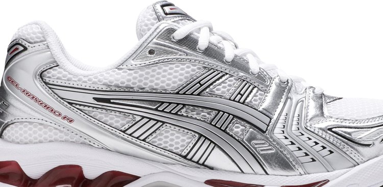 Gel Kayano 14 Pure Silver Red