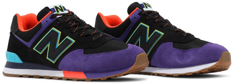 New Balance 574 Black Blue