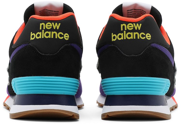 New Balance 574 Black Blue