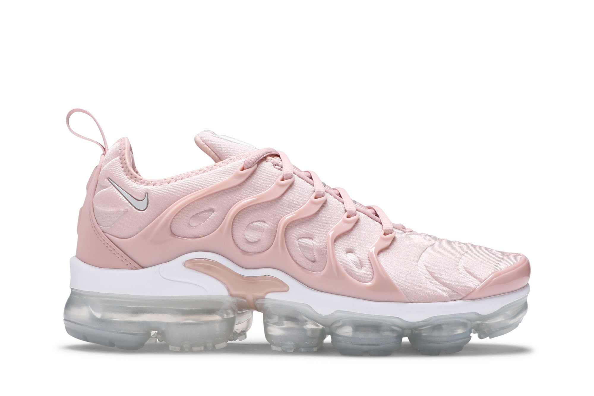 vapormax plus pink and white